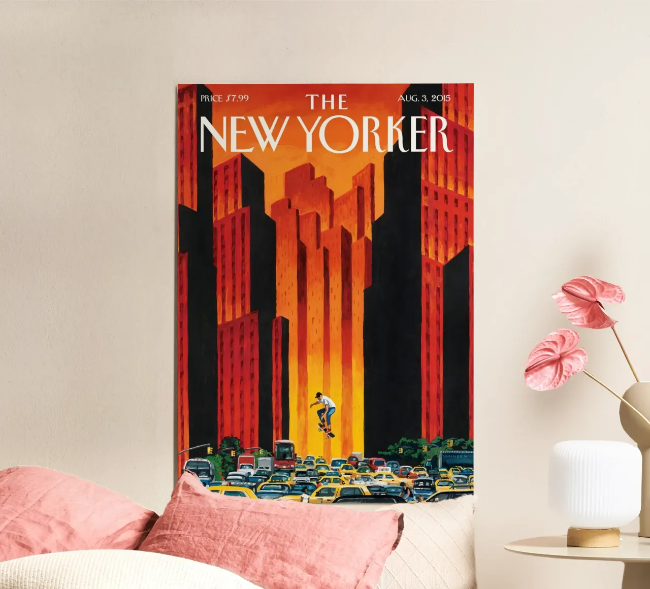 Il New Yorker agosto 2015 poster da Mr.Lorenzo