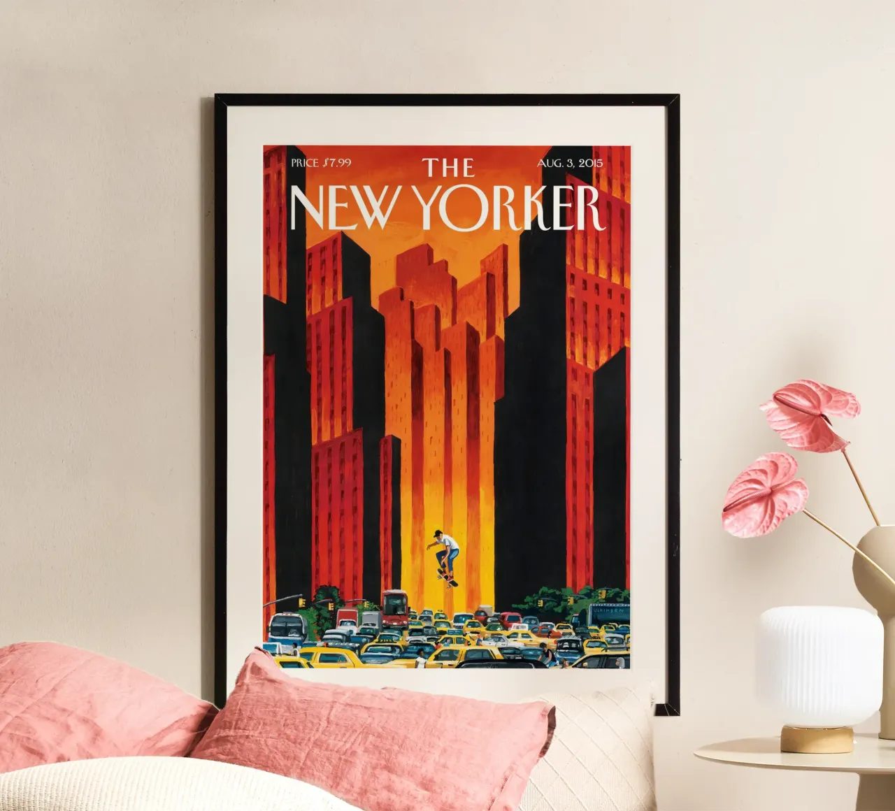Il New Yorker agosto 2015 poster da Mr.Lorenzo