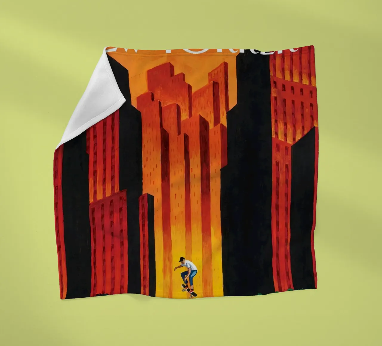 Il New Yorker agosto 2015 coperta in pile da Mr.Lorenzo