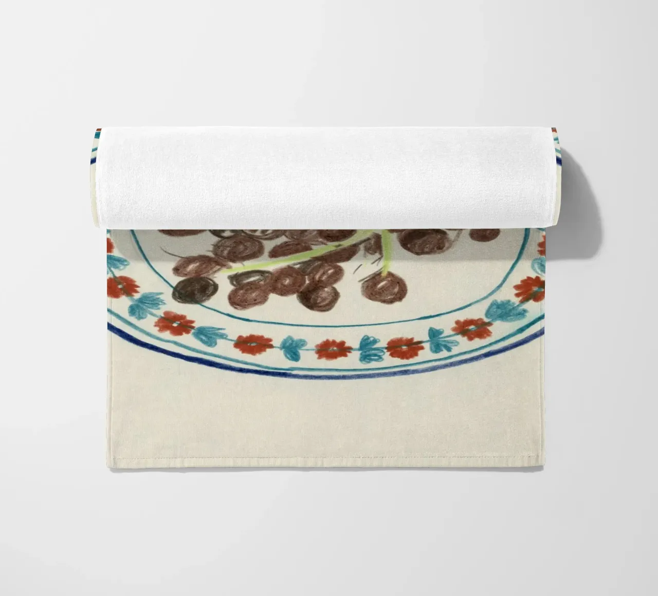 Grapes on a Plate telo mare da Isabelle Vandeplassche