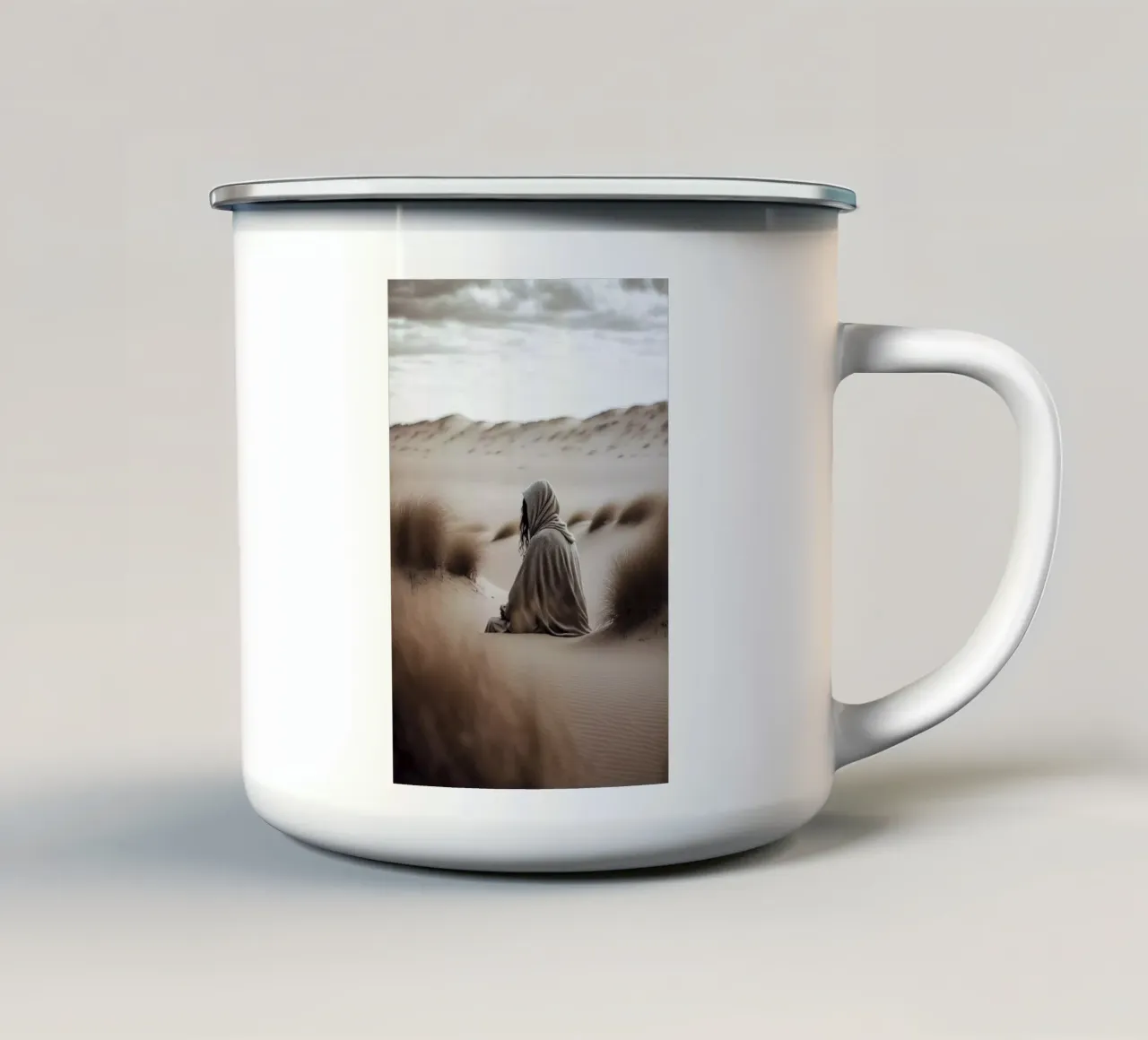 The Inner Calm tazza in smalto da treechild