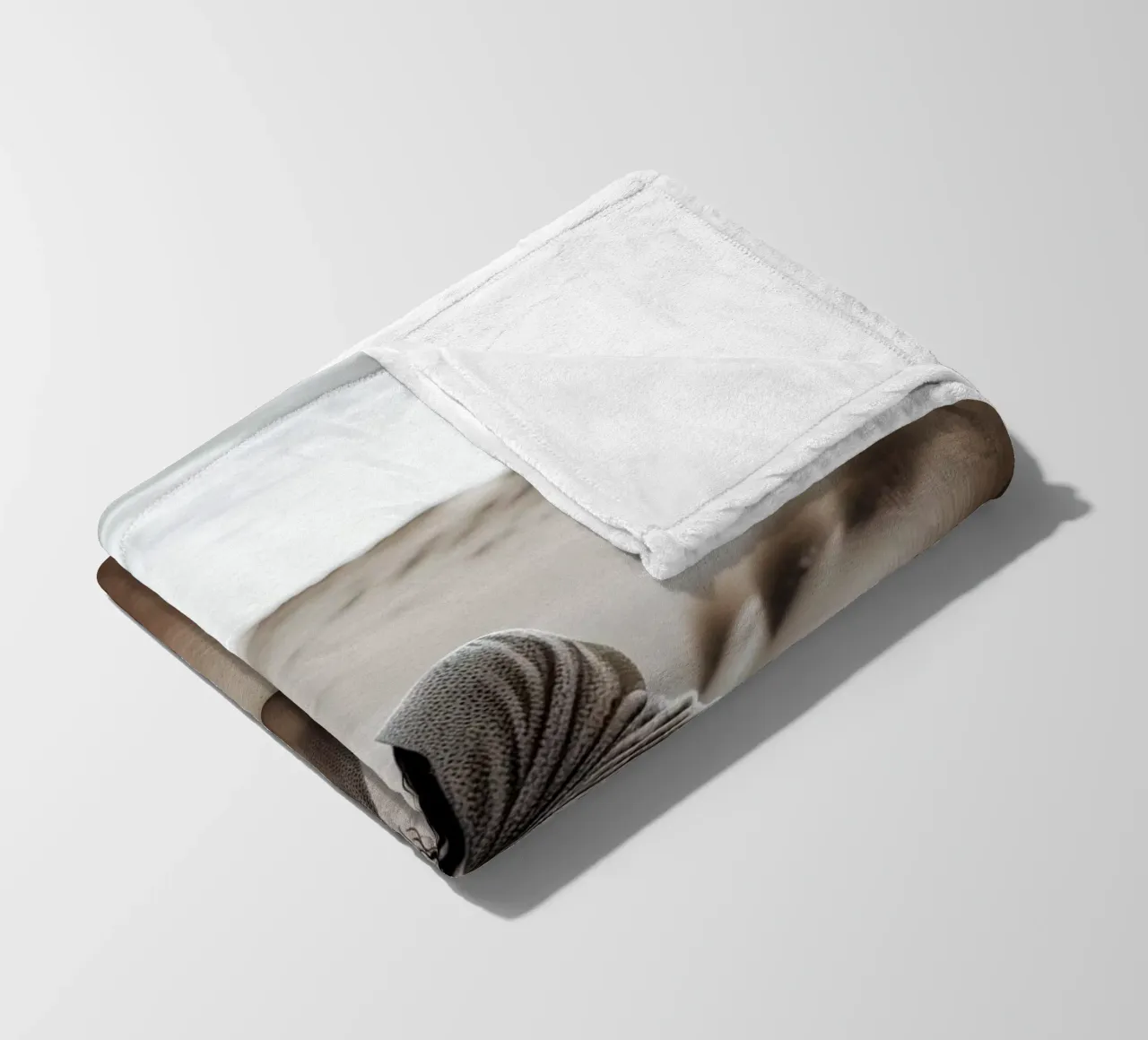 The Inner Calm coperta in pile da treechild