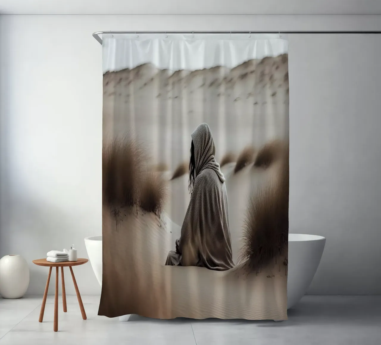 The Inner Calm tenda da doccia da treechild