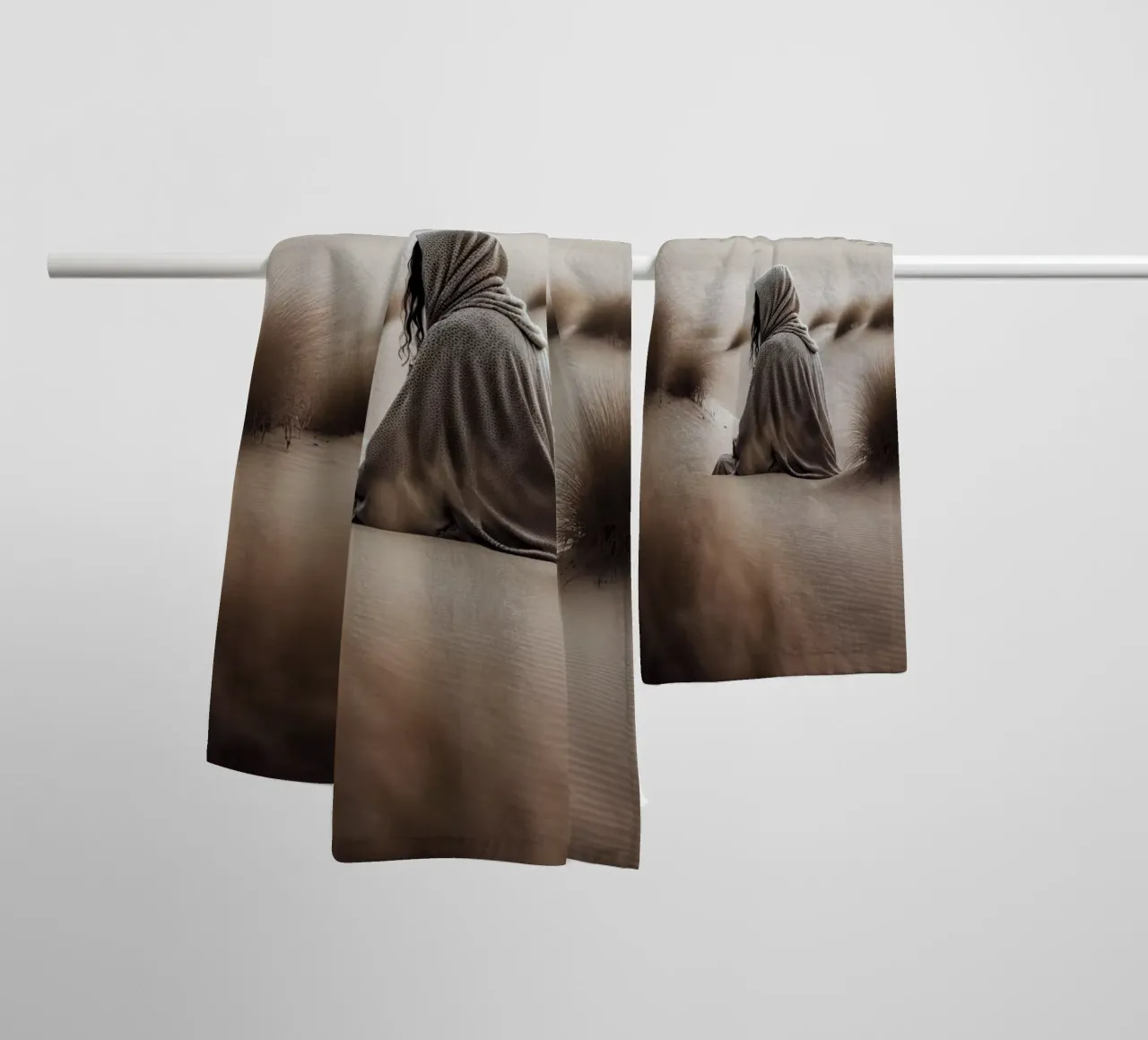 The Inner Calm asciugamano da bagno da treechild