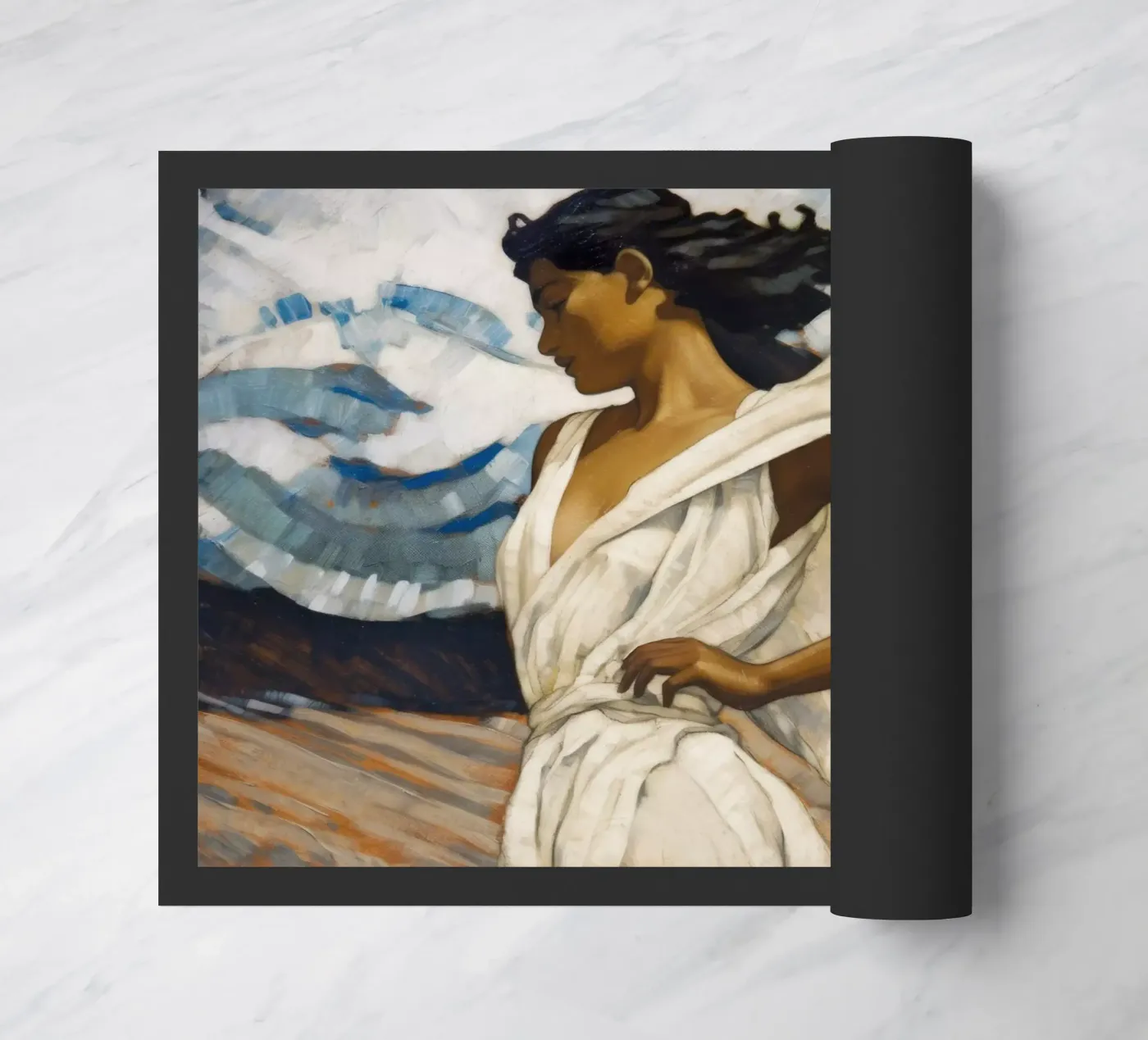 Summer Wind doormat by treechild