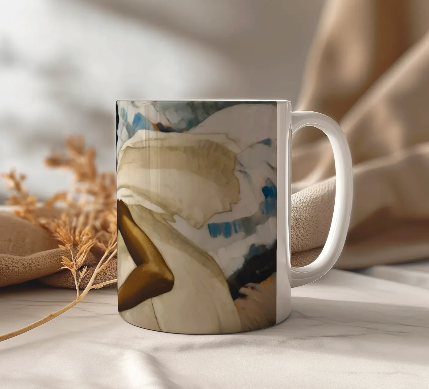 Summer Wind ceramic mug by treechild