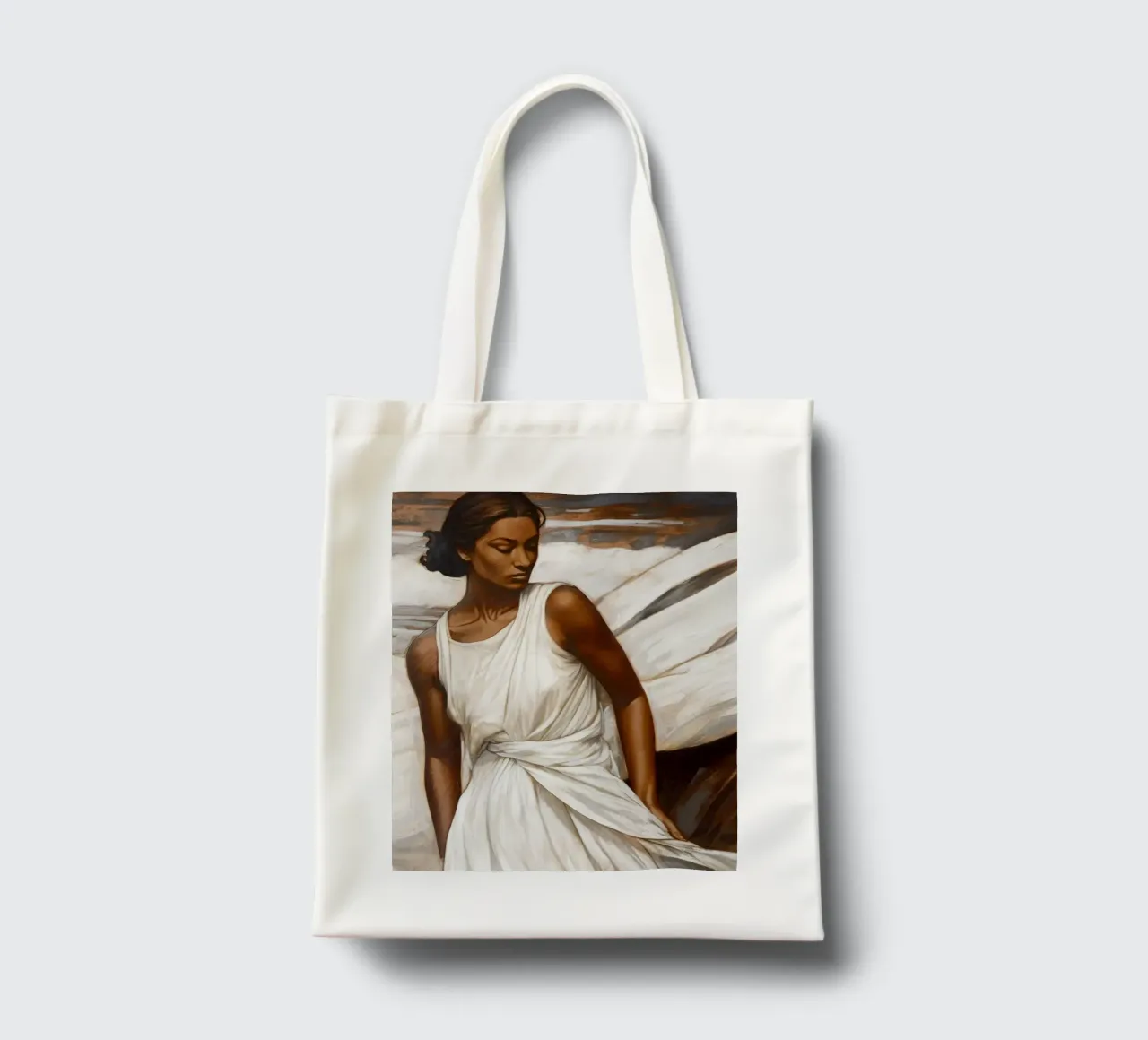 The Sound Of The Wind borsa in juta da treechild