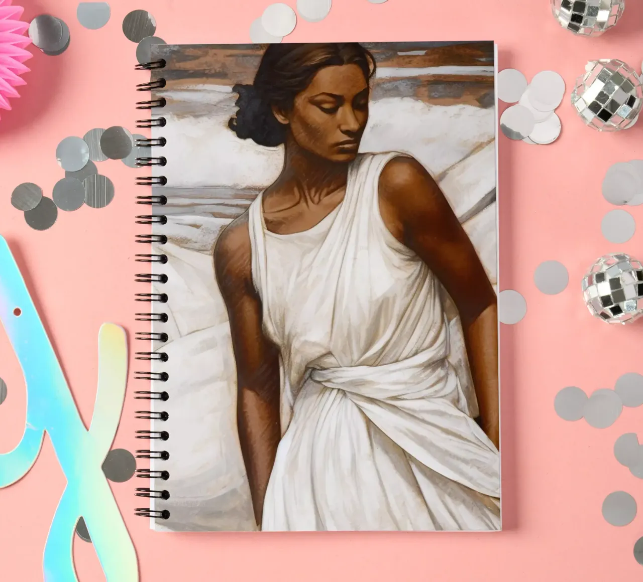 The Sound Of The Wind spiral notebook by treechild
