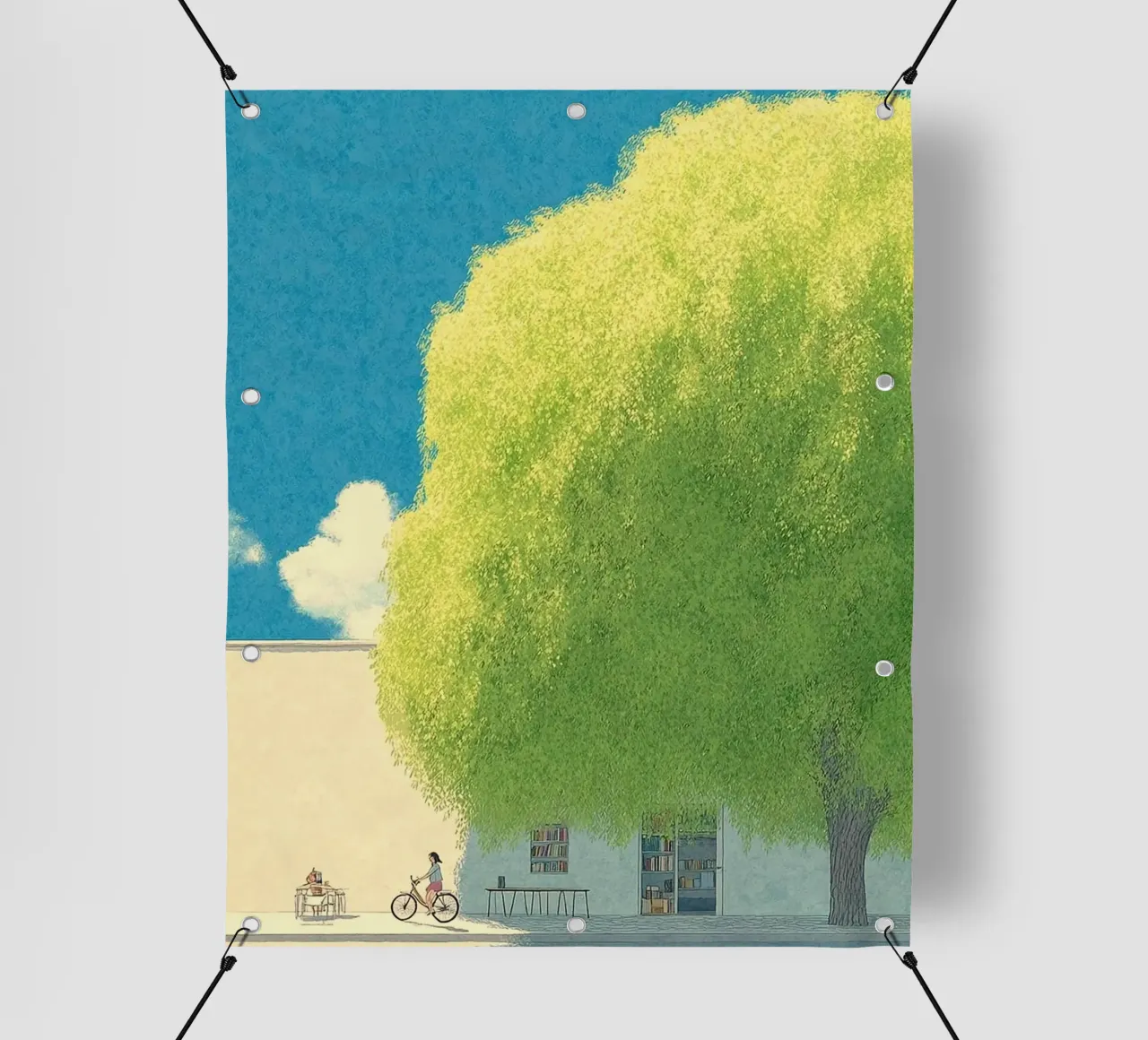 big tree shadow telo in pvc da carsa