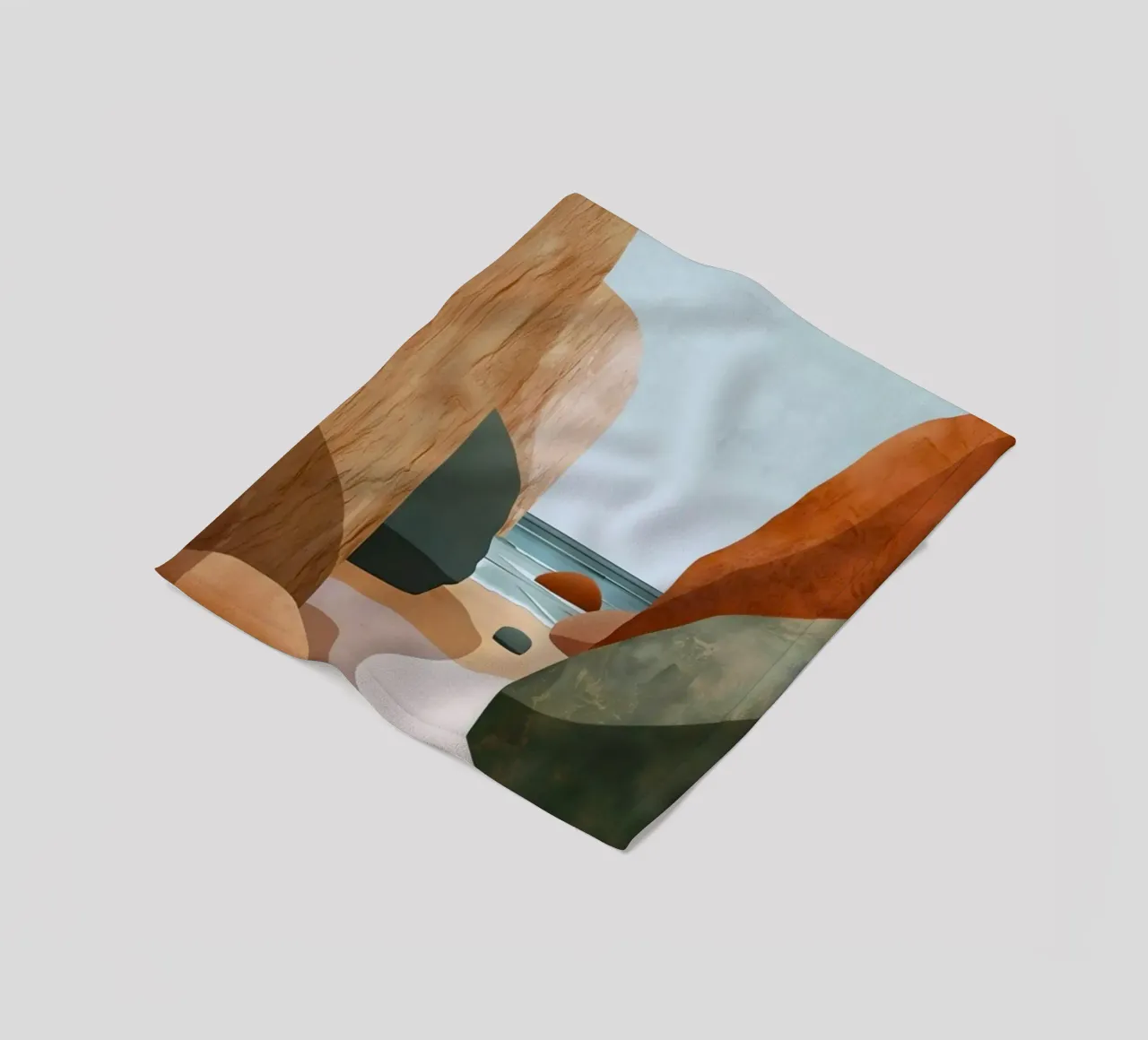 rock and beach coperta in pile da kichin