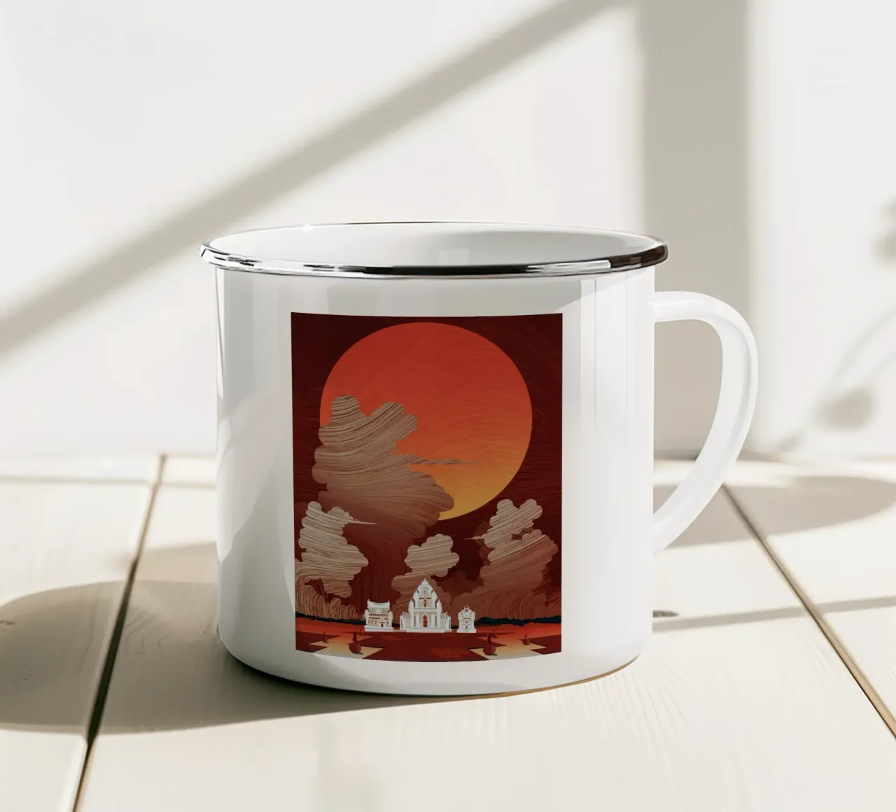 the wonder temple tazza in smalto da carsa