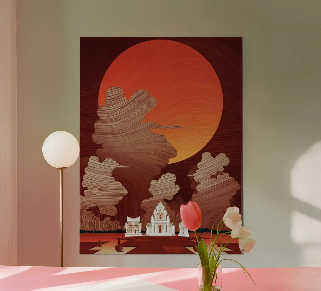 the wonder temple poster da carsa