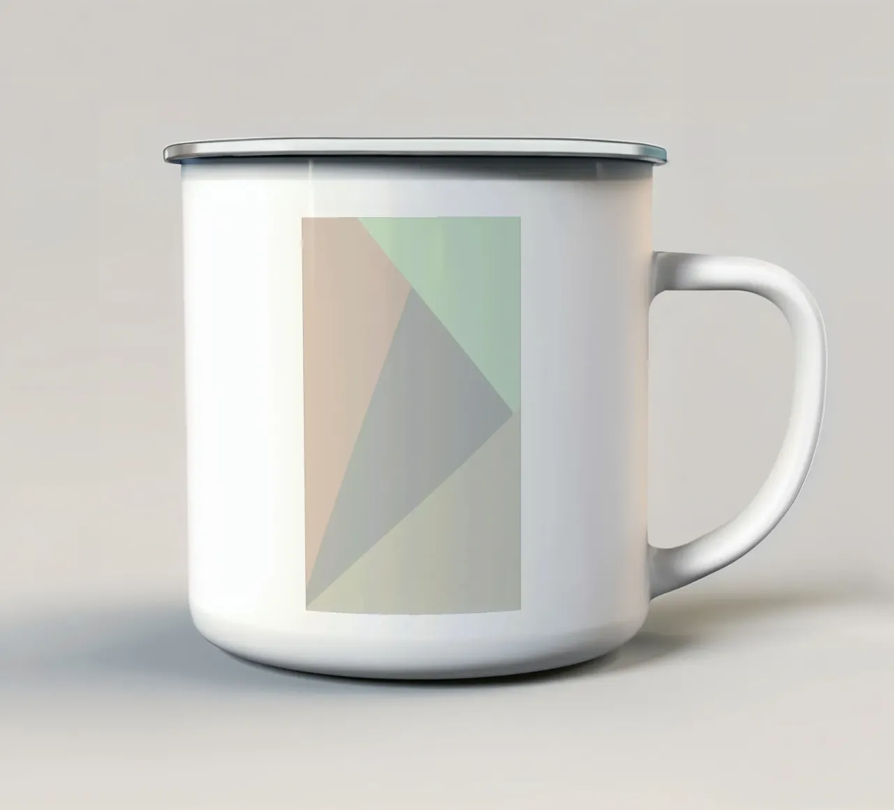 Leben/Bequemlichkeit tazza in smalto da XOXO Arte