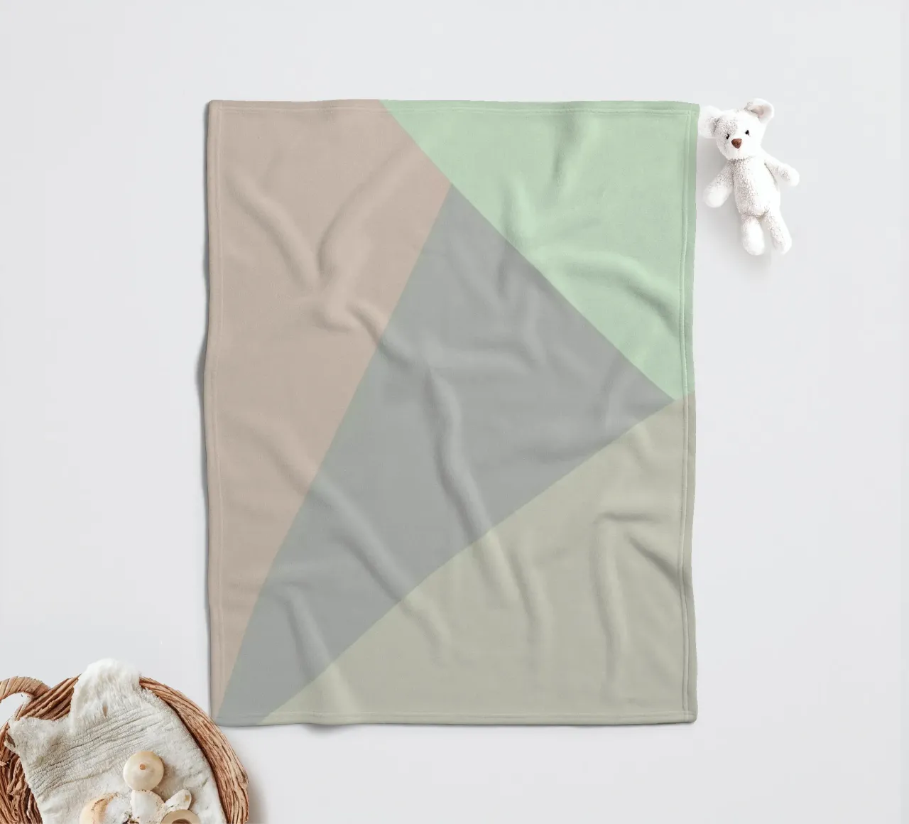 Leben/Bequemlichkeit coperta in pile da XOXO Arte
