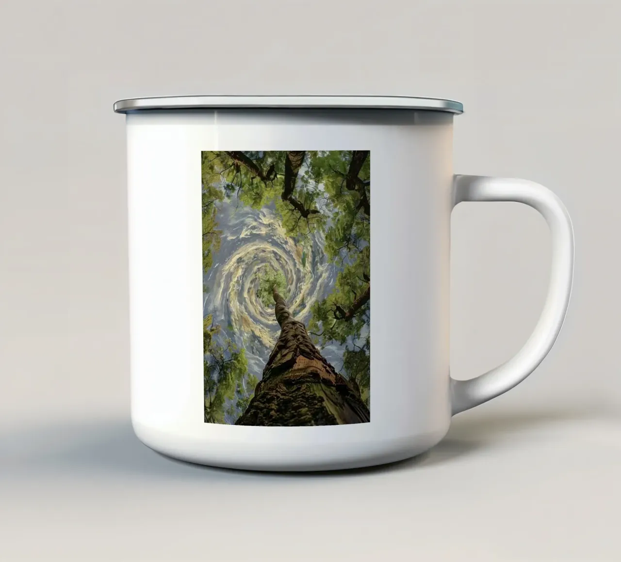 circle storm tree tazza in smalto da lifeline
