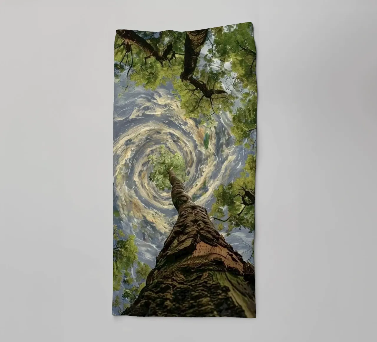 circle storm tree asciugamano da bagno da lifeline