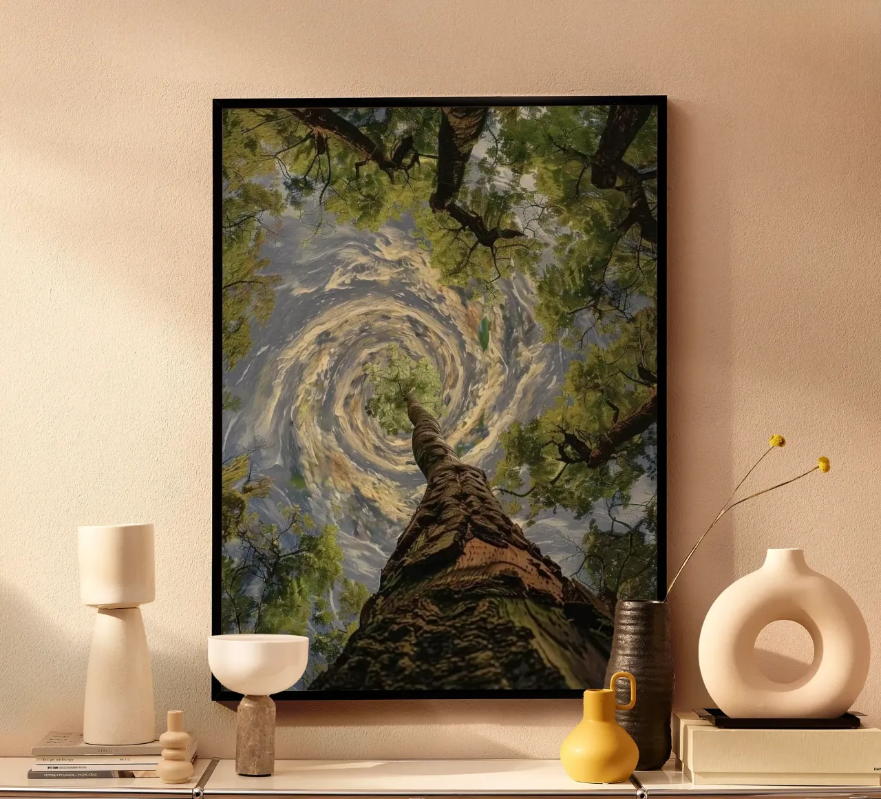 circle storm tree poster da lifeline
