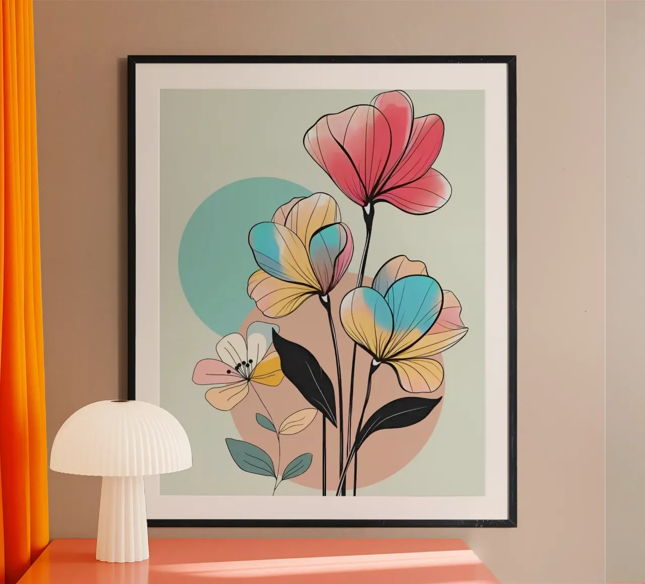 chill vase circle poster da lifeline