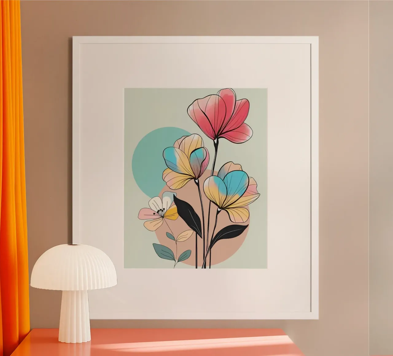 chill vase circle poster da lifeline