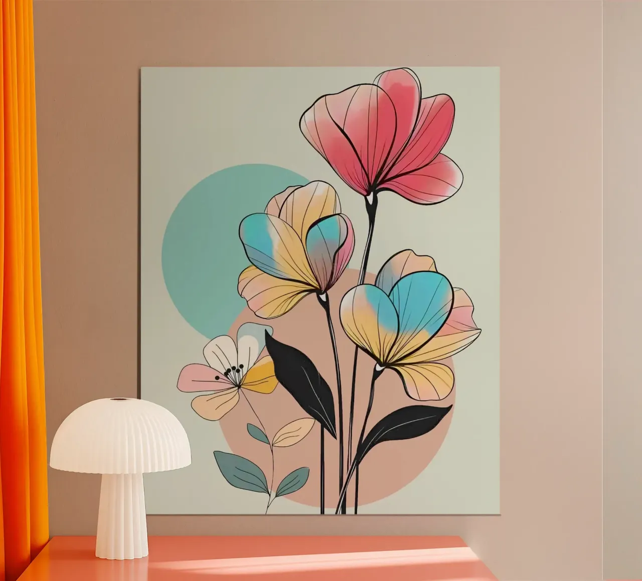 chill vase circle poster da lifeline
