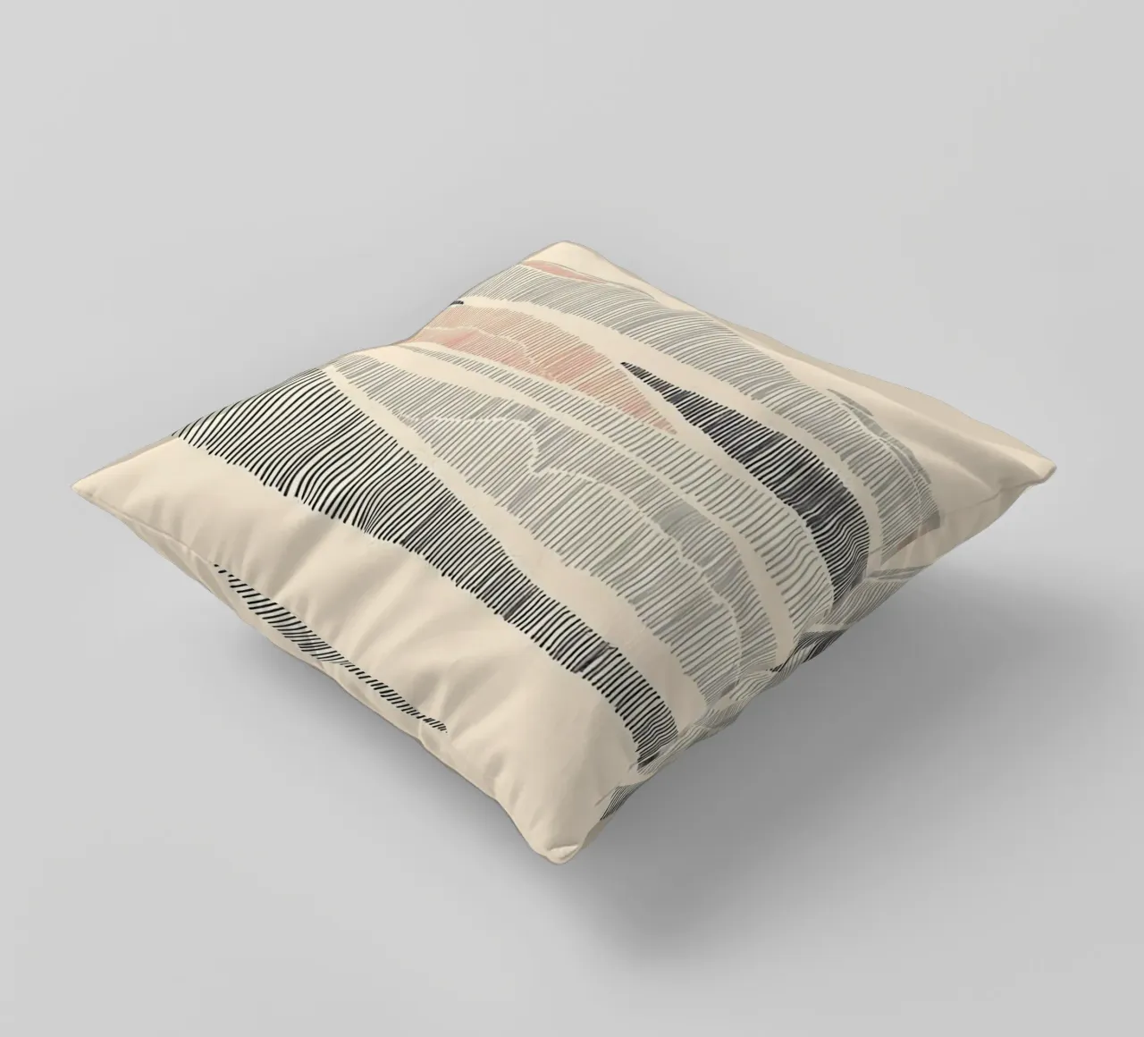 minimalist line cuscino da lifeline