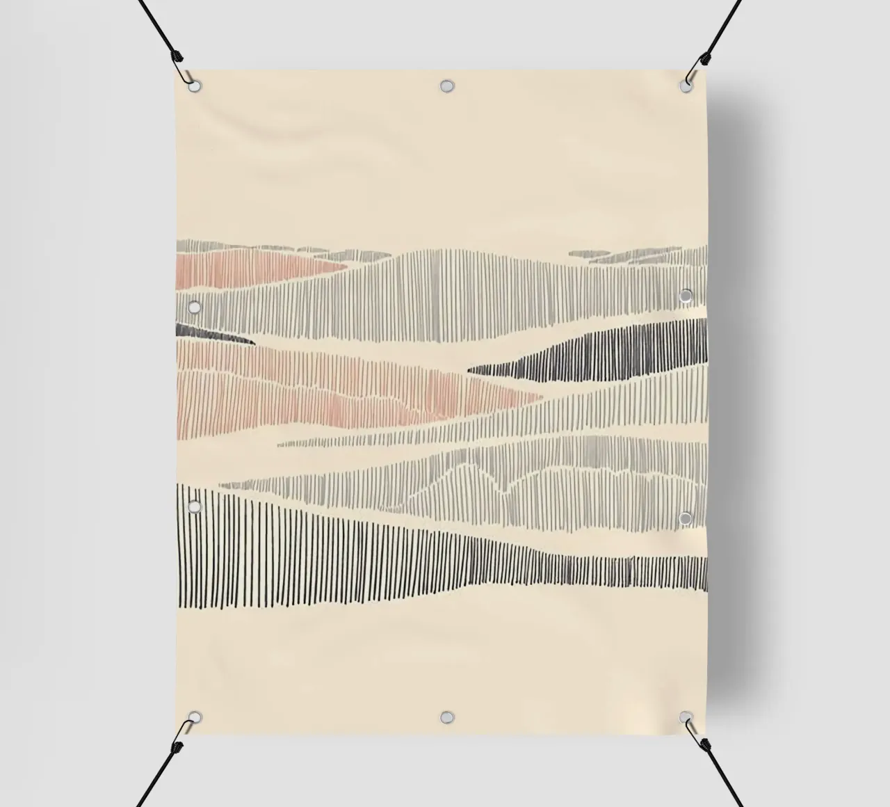 minimalist line telo in pvc da lifeline