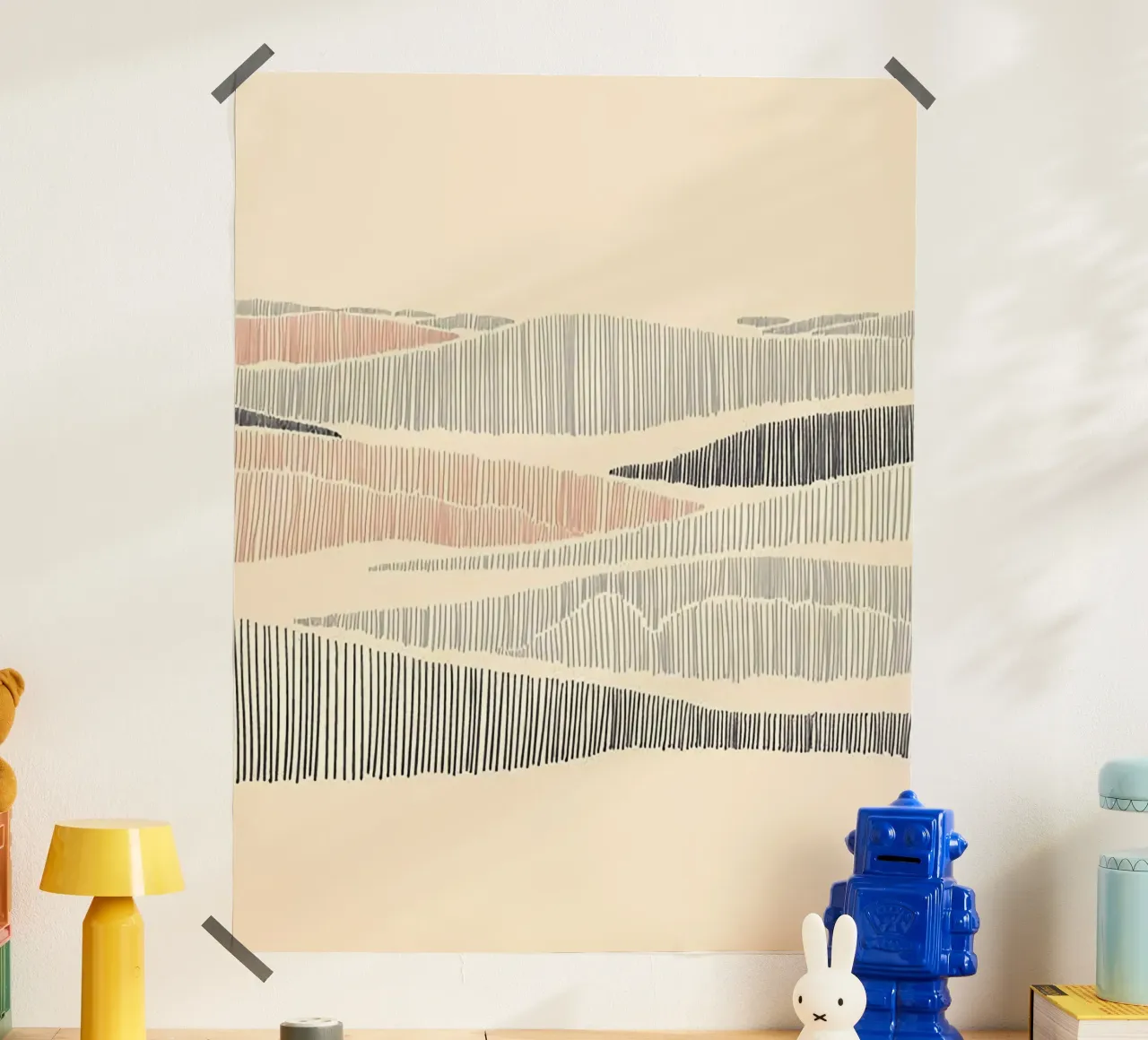minimalist line poster da lifeline