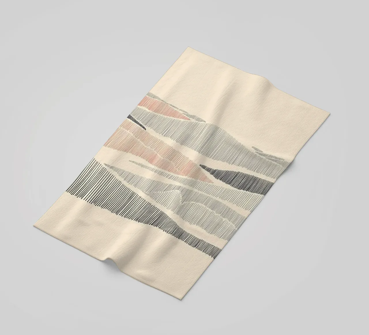 minimalist line telo mare da lifeline