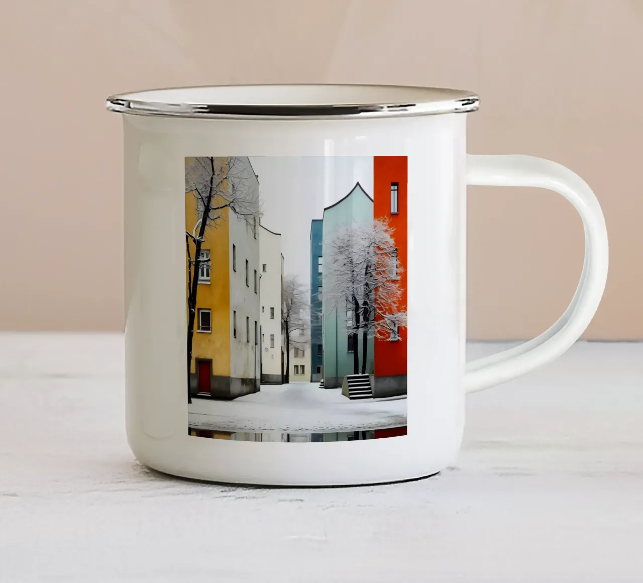 the ice street tazza in smalto da miracle