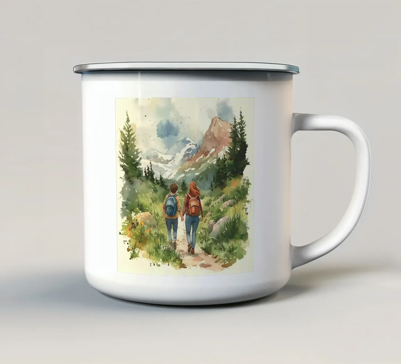 friends in forest tazza in smalto da miracle