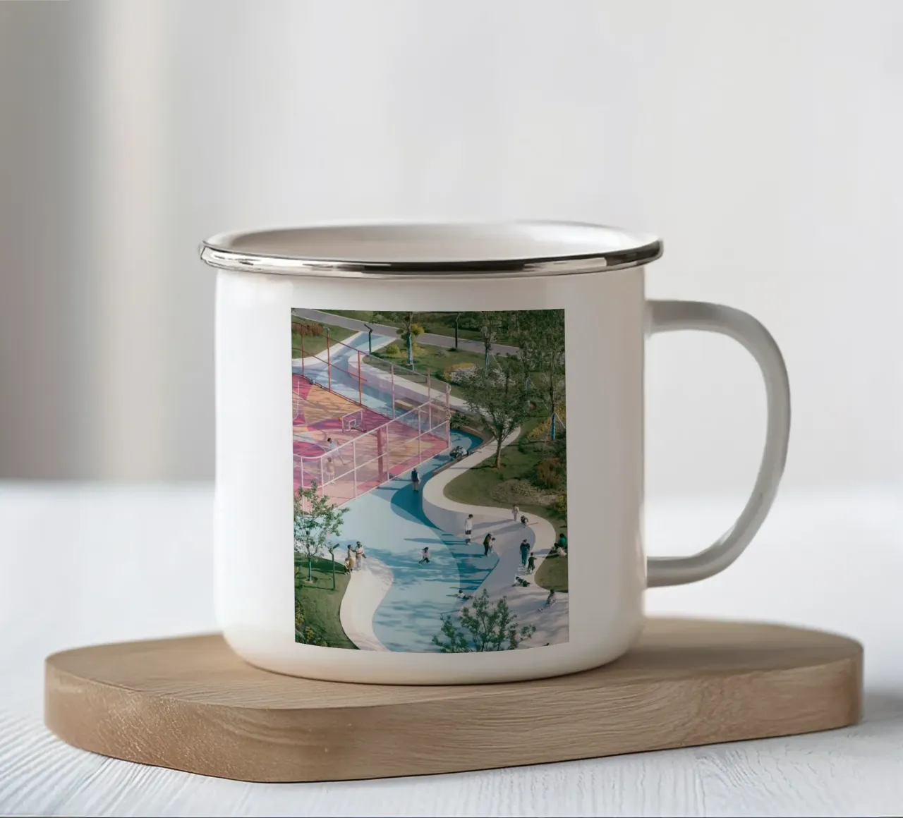 chill campus tazza in smalto da melts