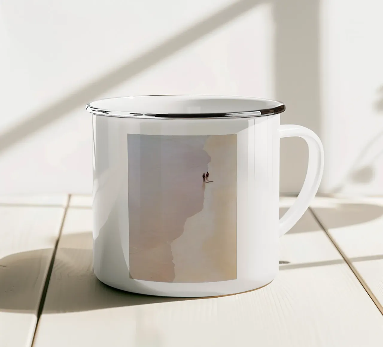 couple in beach tazza in smalto da melts