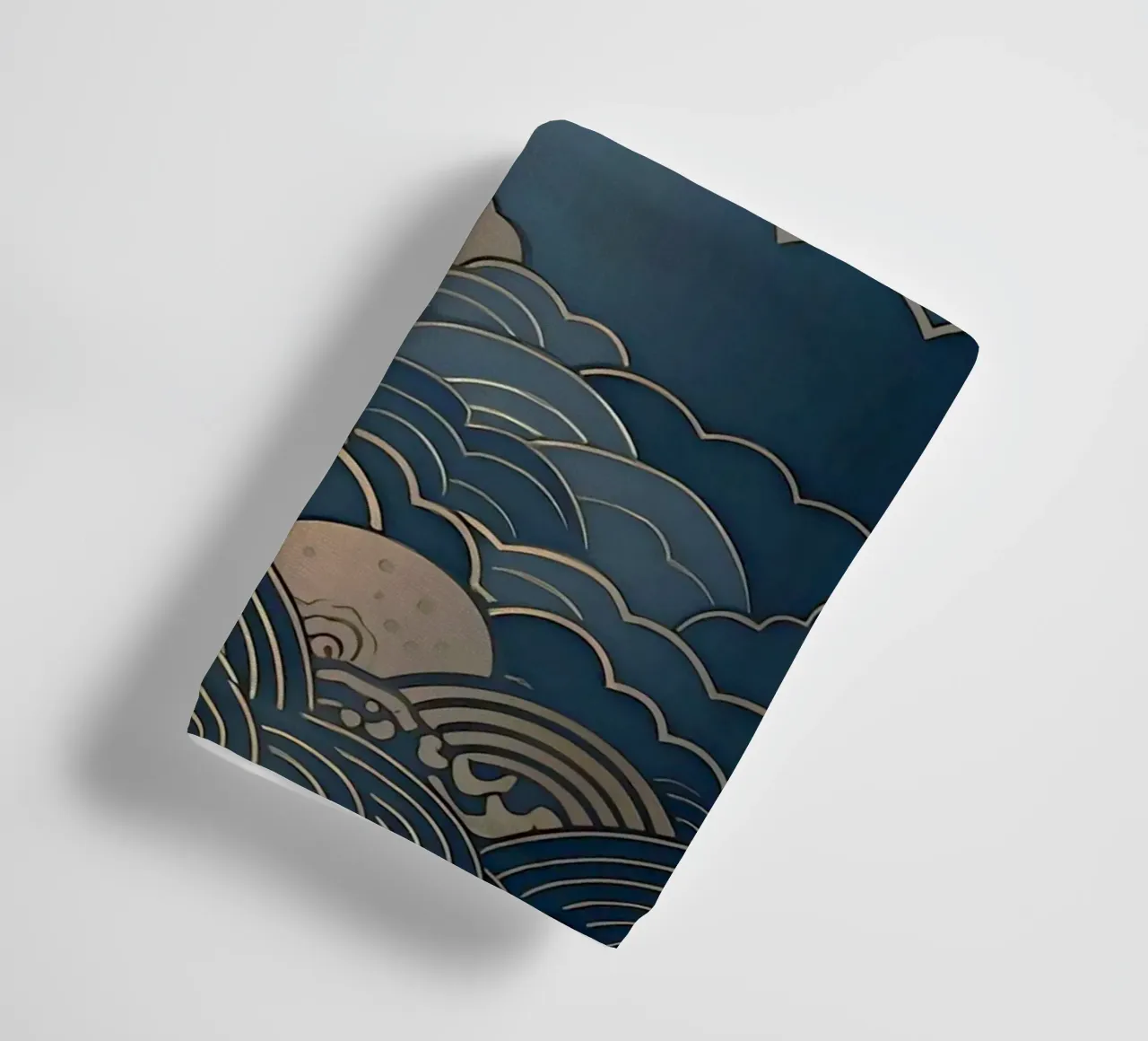 wave of cloud canvas asciugamano da bagno da melts