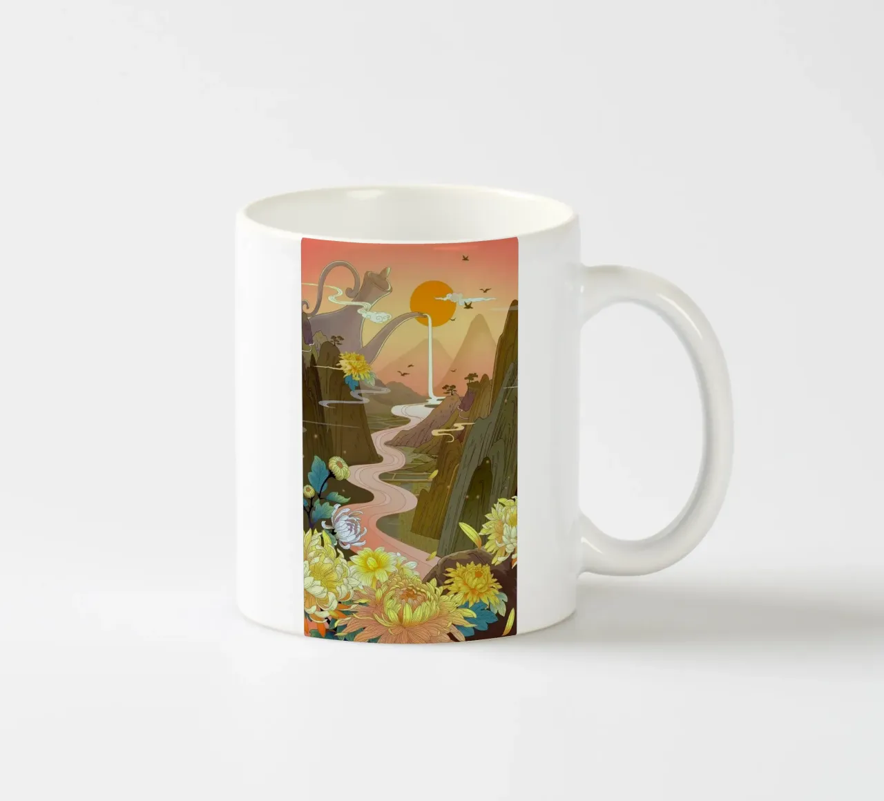 curve line to fairy tazza in ceramica da melts