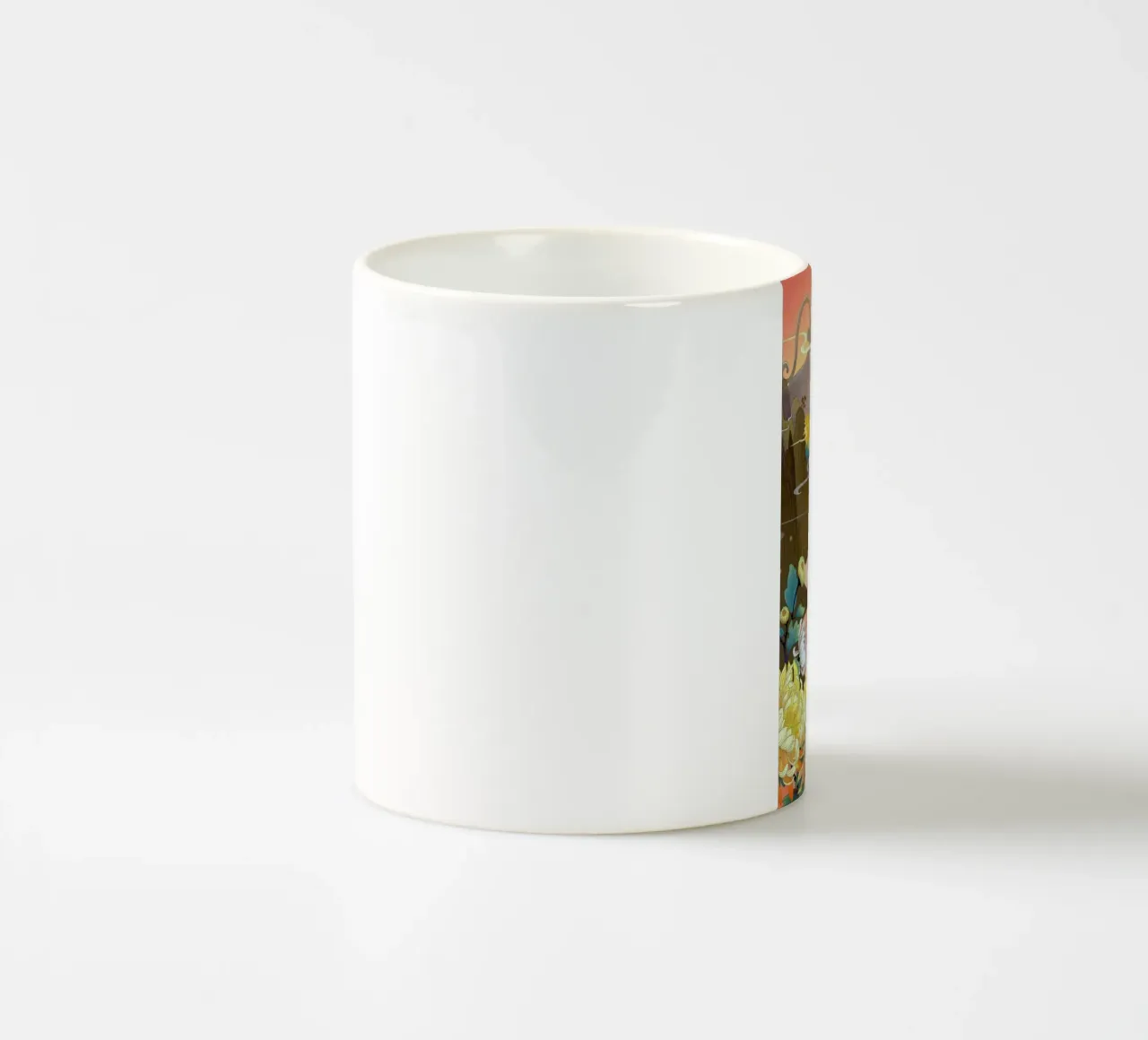 curve line to fairy tazza in ceramica da melts