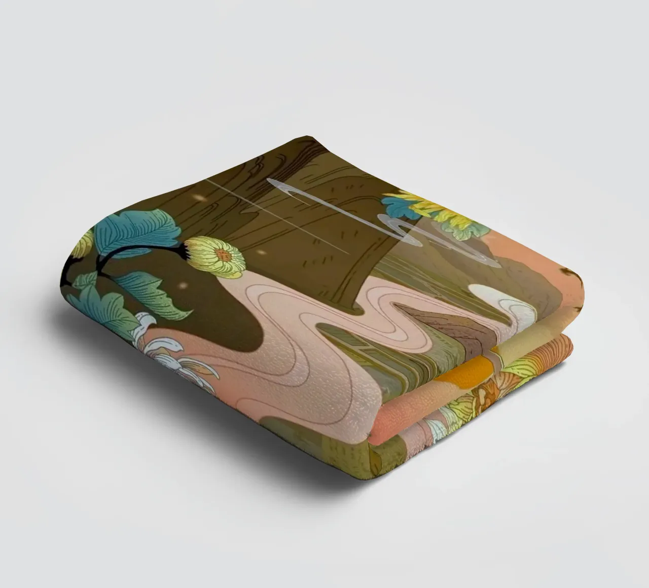 curve line to fairy asciugamano da bagno da melts