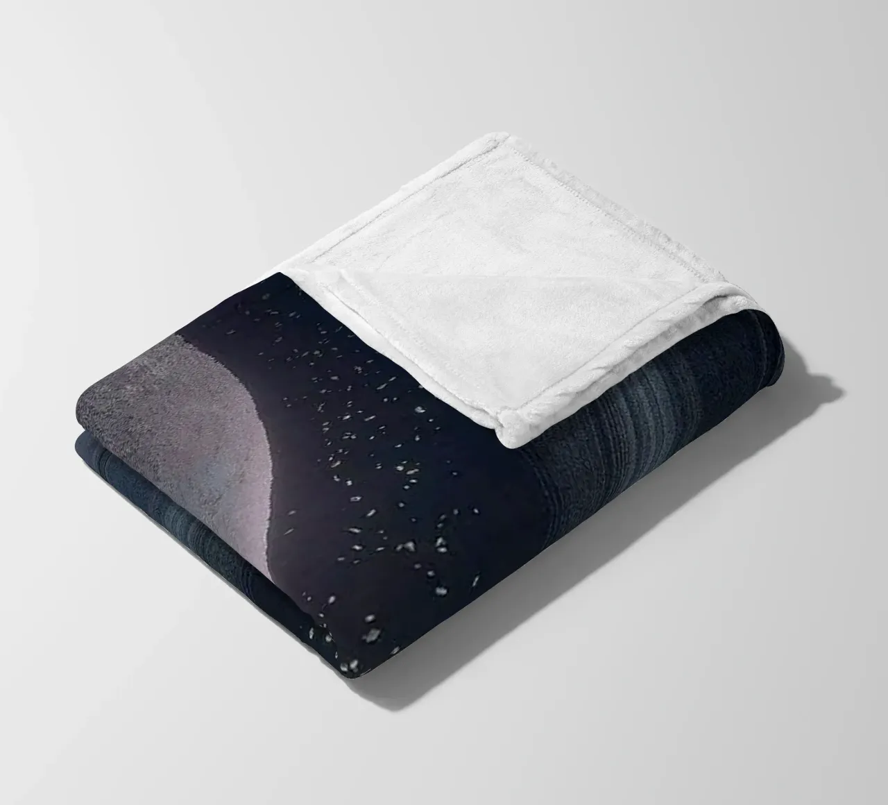 circle line around space coperta in pile da melts