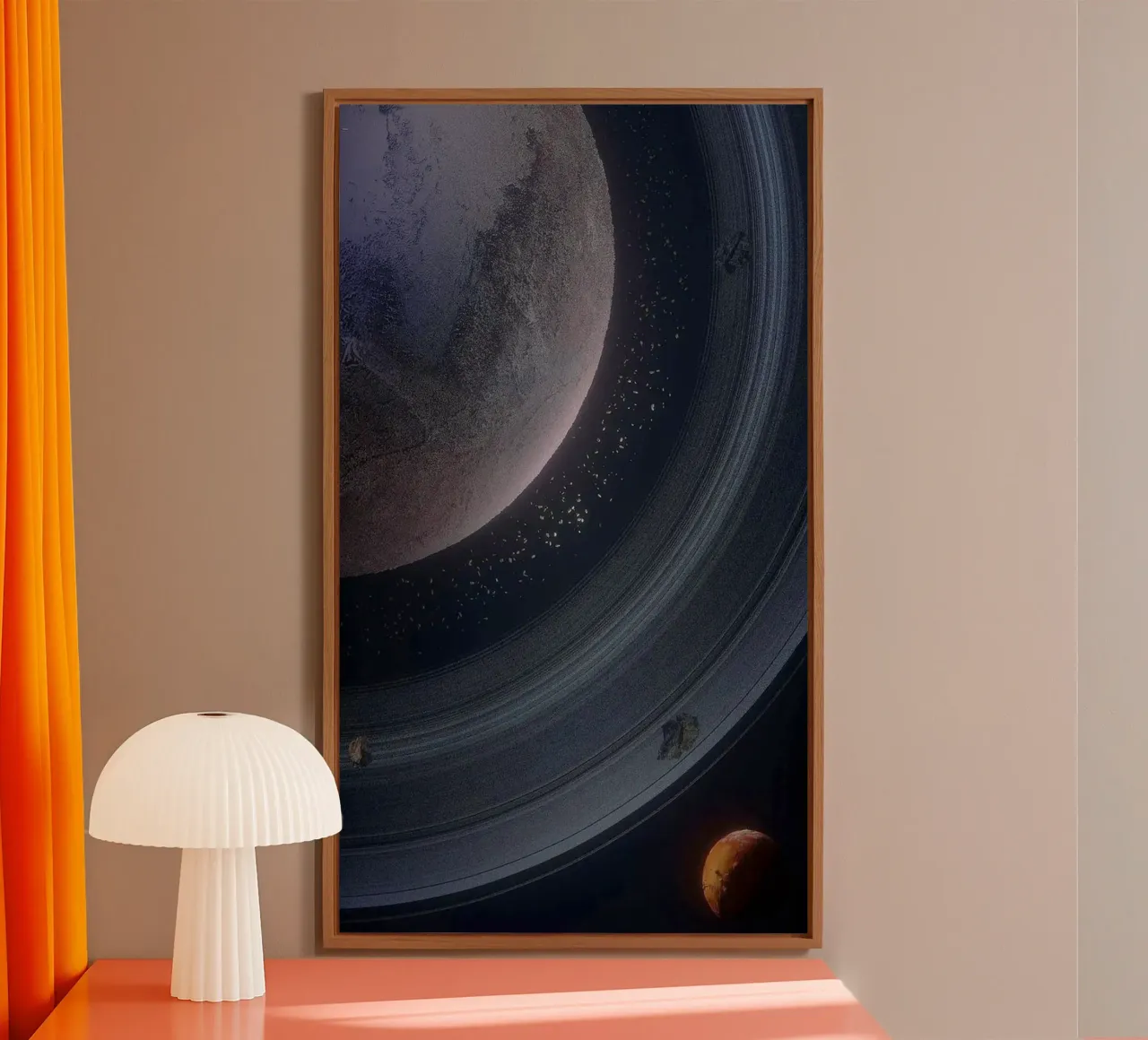 circle line around space alluminio dibond da melts