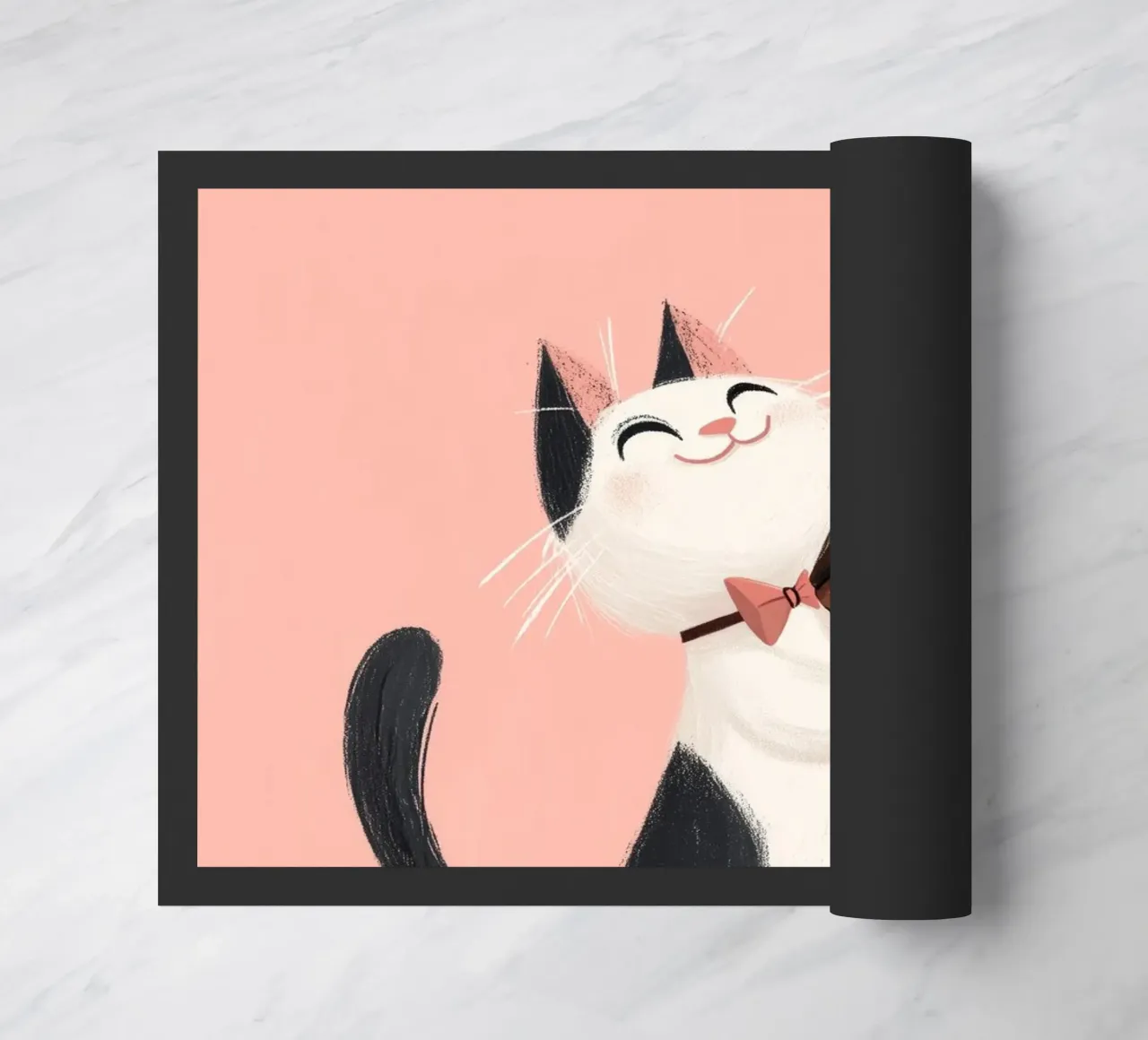 Cat Playing Violin zerbino da Kiara