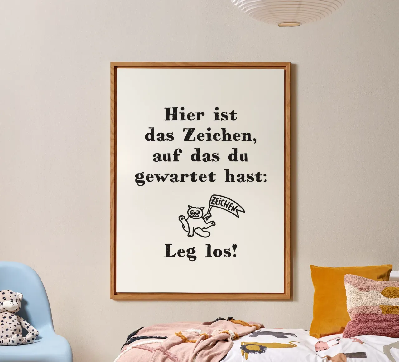 Hier ist das Zeichen, auf das du gewartet hast. Leg los! pannello forex da Fraysein Design