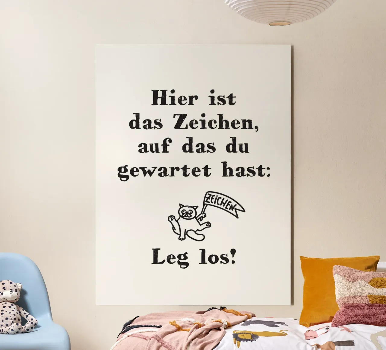 Hier ist das Zeichen, auf das du gewartet hast. Leg los! pannello forex da Fraysein Design