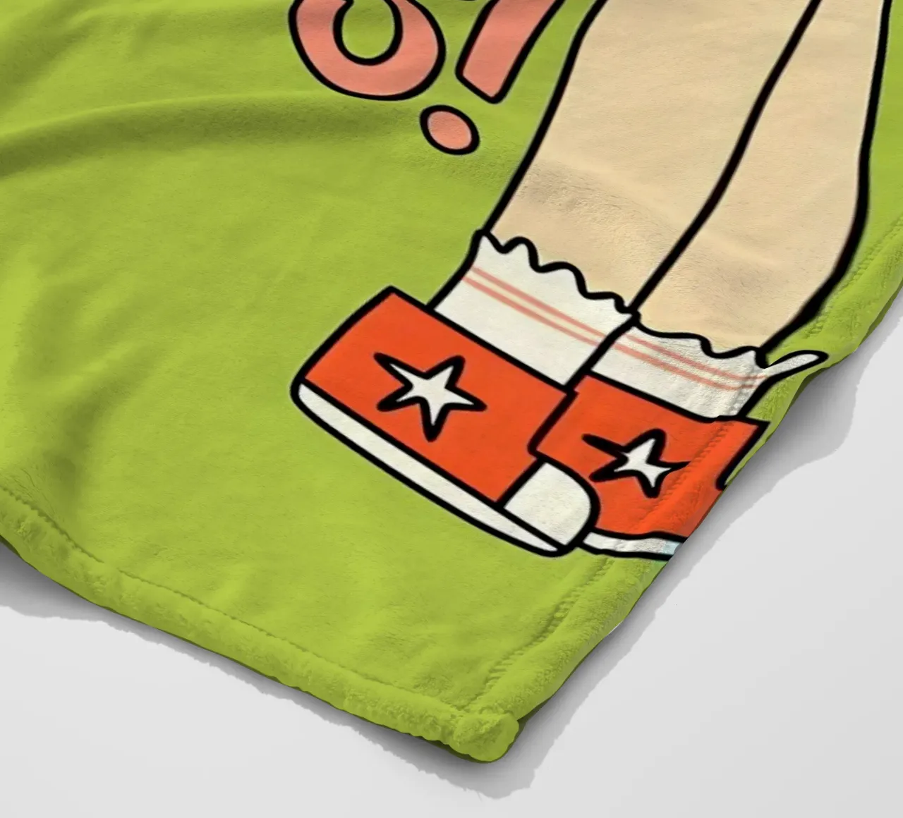 "bE weiRd! who çares! coperta in pile da Type & Tape