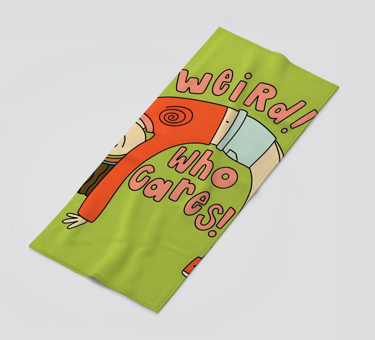 "bE weiRd! who çares! telo mare da Type & Tape