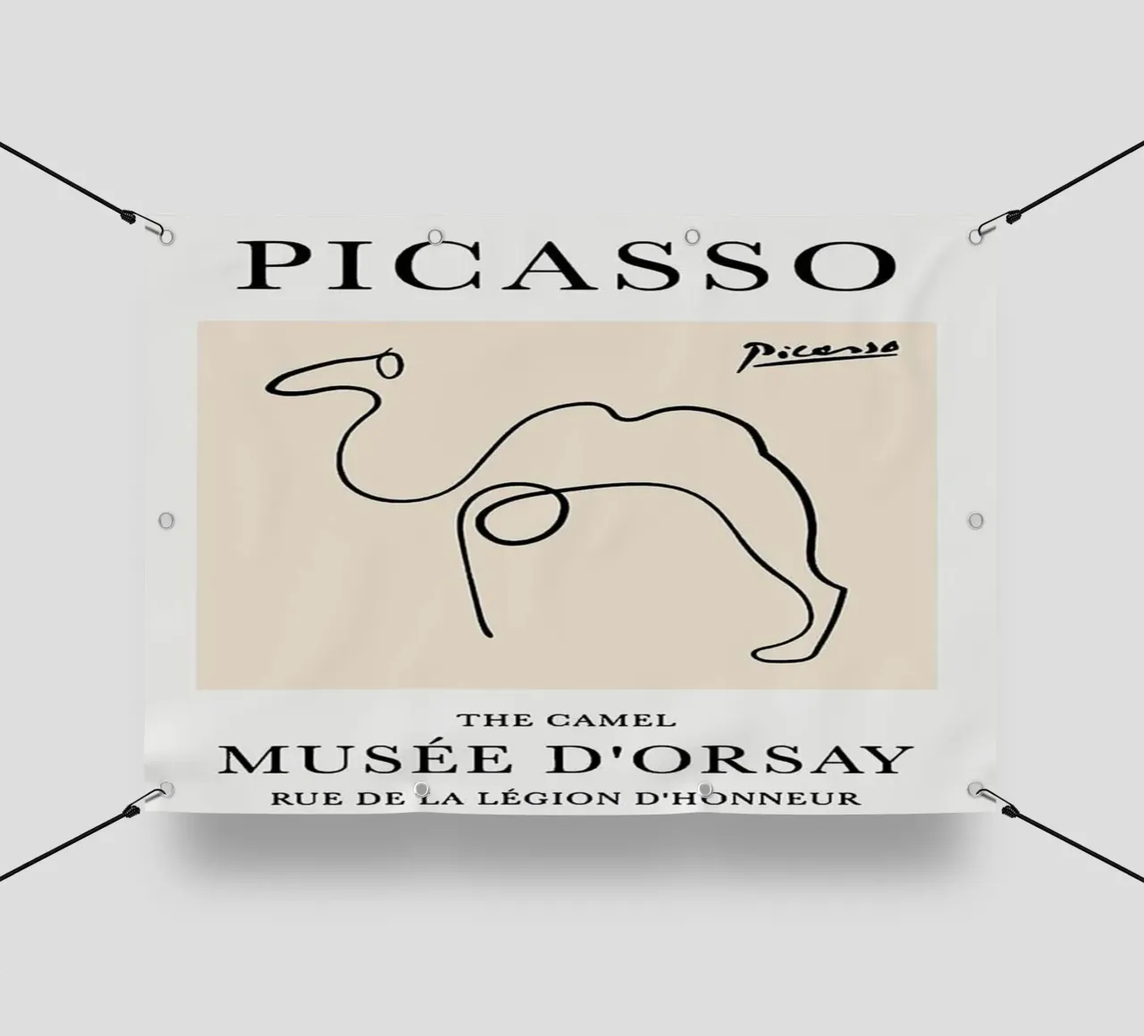 Picasso - The Camel telo in pvc da Günstiger Laden