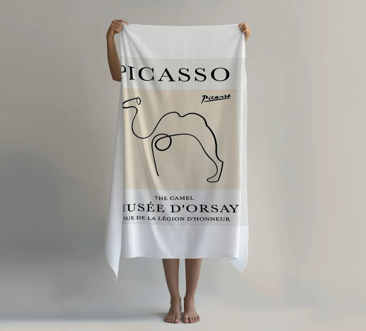 Picasso - The Camel telo mare da Günstiger Laden