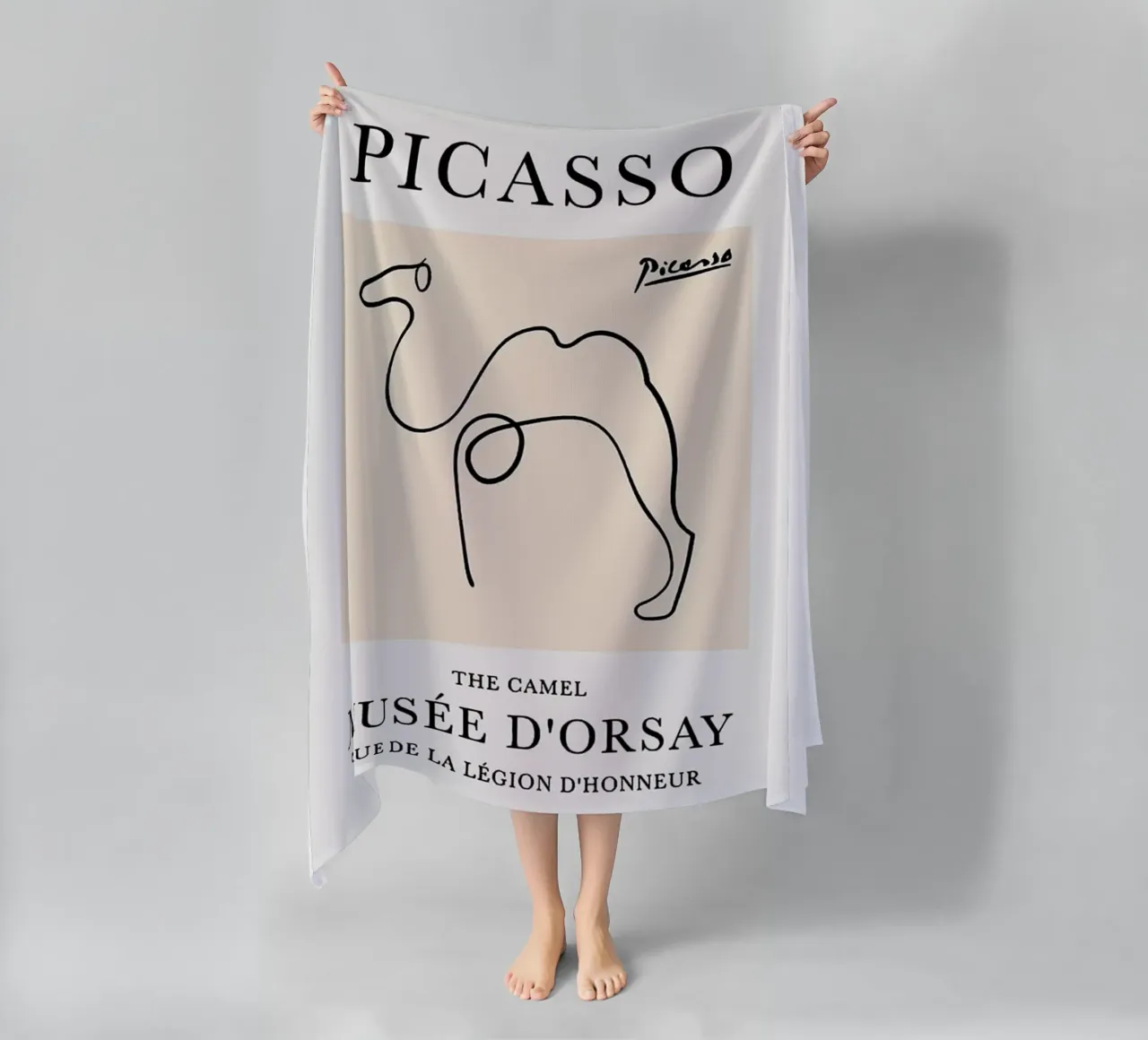 Picasso - The Camel telo mare da Günstiger Laden
