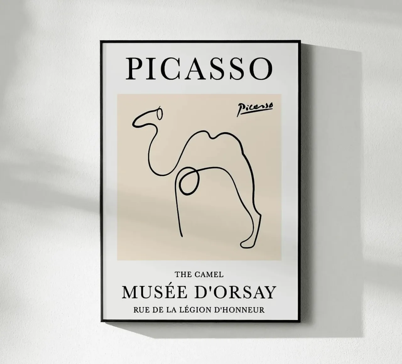 Picasso - The Camel plexiglass da Günstiger Laden