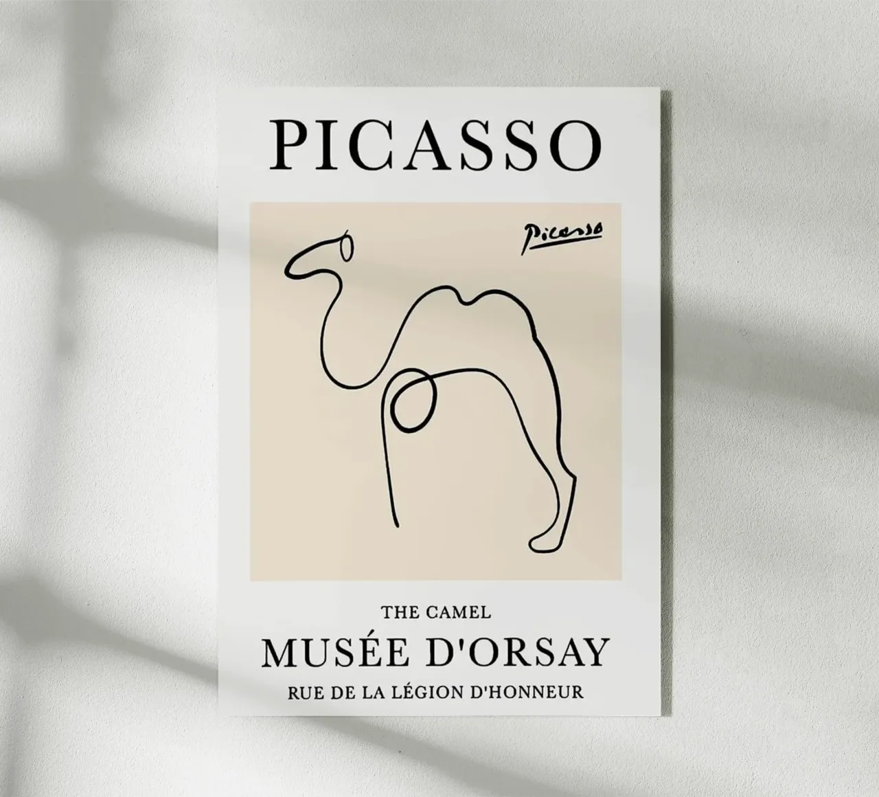 Picasso - The Camel plexiglass da Günstiger Laden