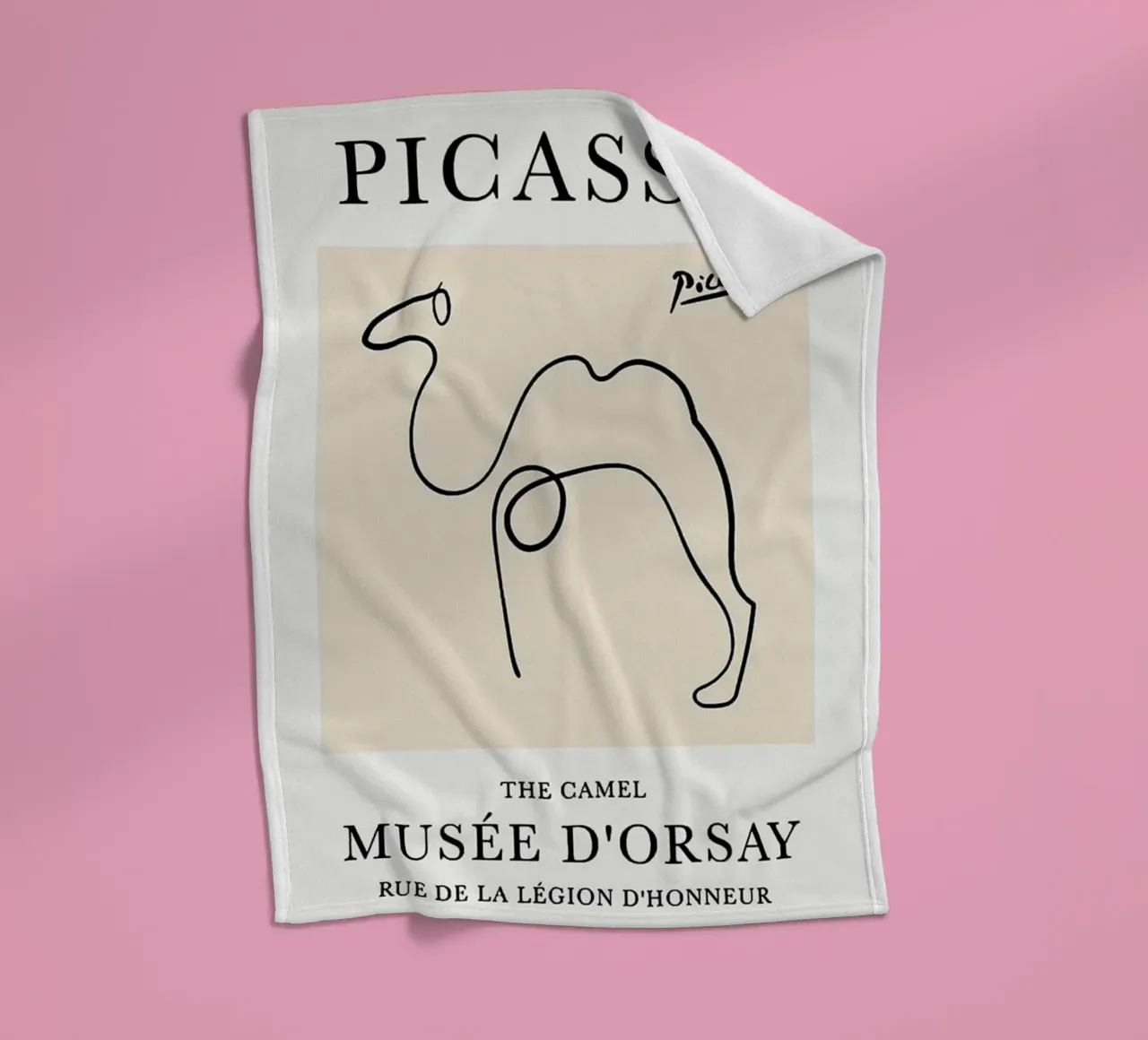 Picasso - The Camel coperta in pile da Günstiger Laden