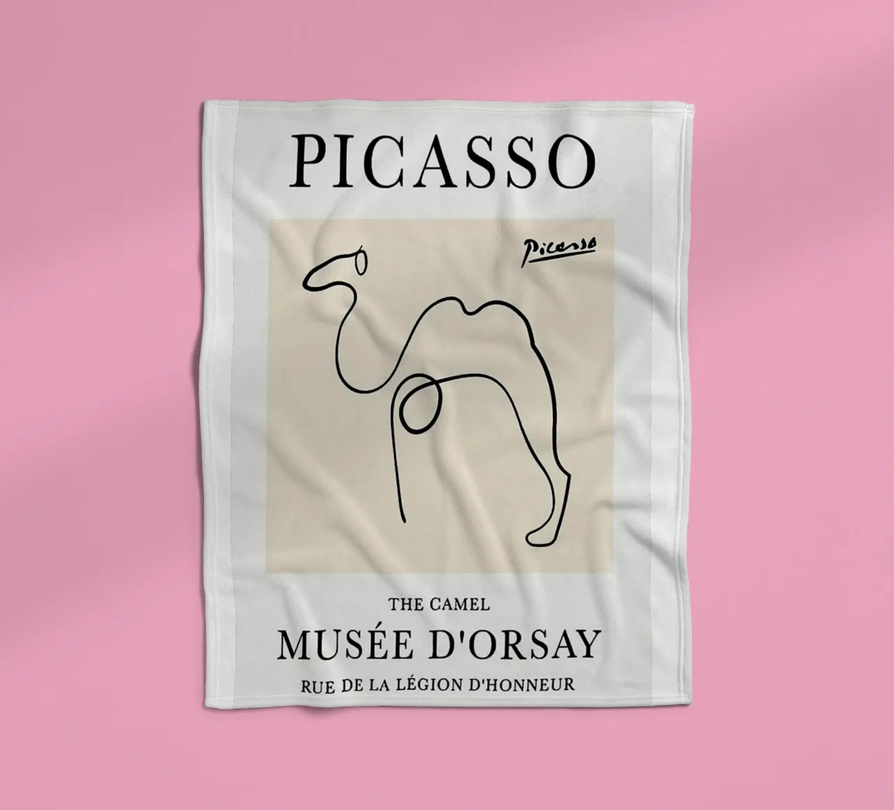 Picasso - The Camel coperta in pile da Günstiger Laden